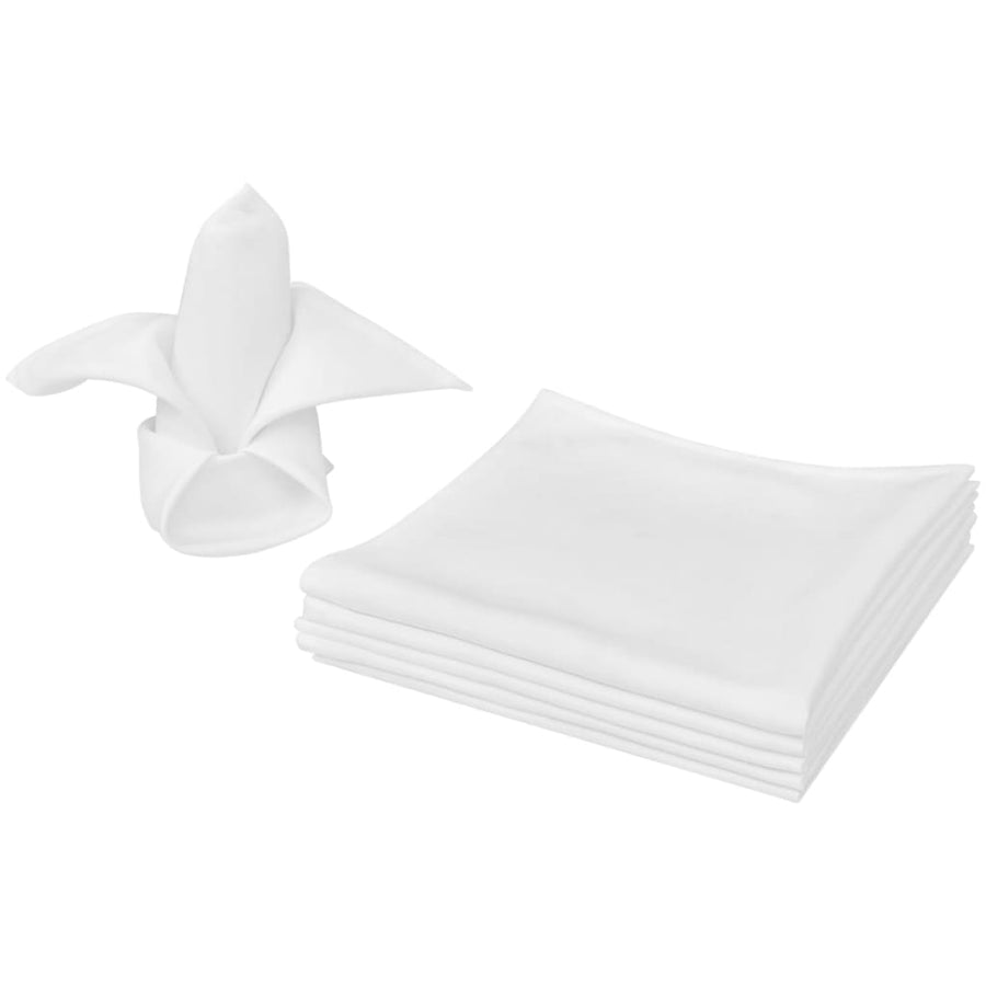 Servetten Stuks 50 X 50 Cm 25 Wit