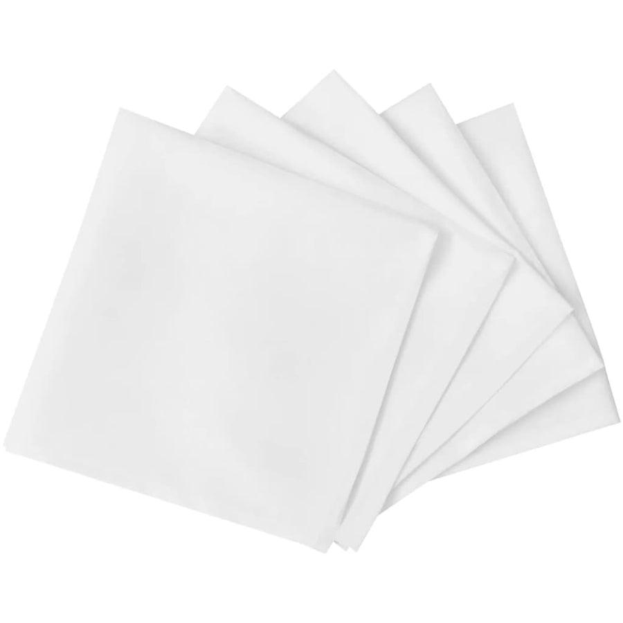 Servetten Stuks 50 X 50 Cm 25 Wit