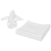 Napkins white 50 pieces 50 x 50 cm