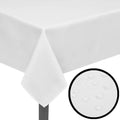 Tafelkleden wit 5 stuks 170 x 130 cm