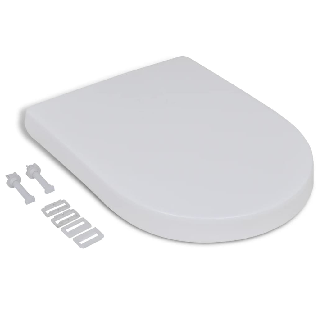 Toiletbril Soft-Close Vierkant