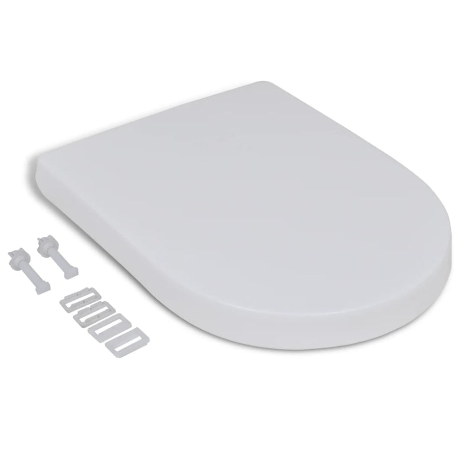 Toiletbril Soft-Close Vierkant