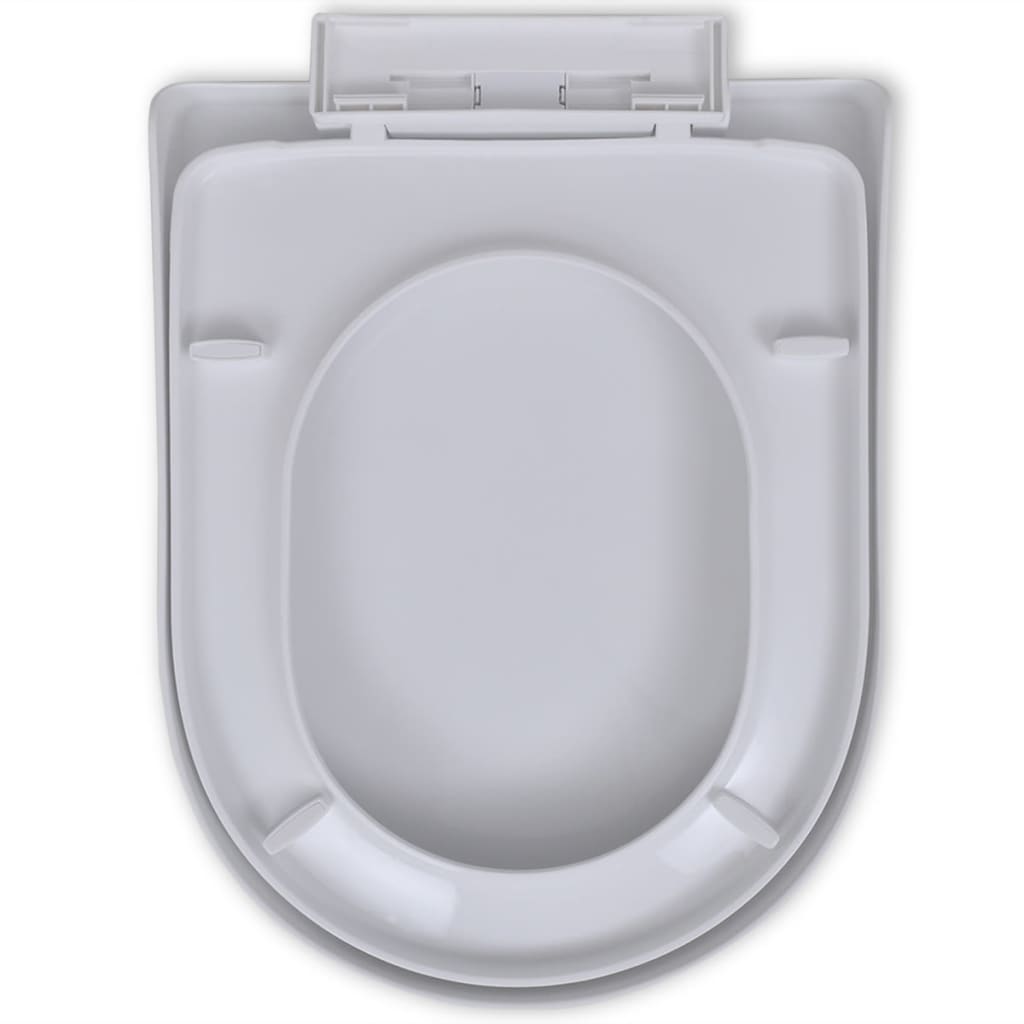 Toiletbril Soft-Close Vierkant