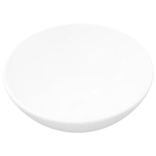 Wastafel Rond Keramiek 32.5 x 14 cm Wit
