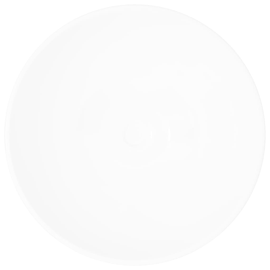 Wastafel Rond Keramiek 32.5 x 14 cm Wit