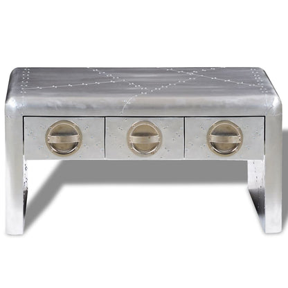 Salontafel Met 3 Lades Vintage Luchtvaartlook