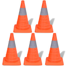 Verkeerskegel Uitvouwbaar 42 Cm Stuks 5