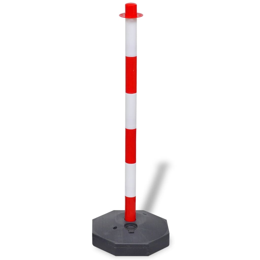 Kettingpalenset Met Kunststof Ketting 10 M 2 Rood