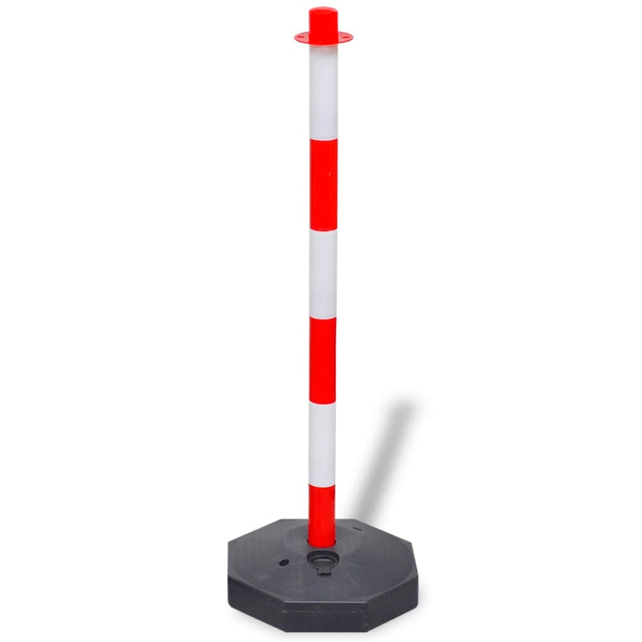 Kettingpalenset Met Kunststof Ketting 10 M 2 Rood