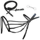 Bridle Leather With Combined Noseband, Reins And Bit Full