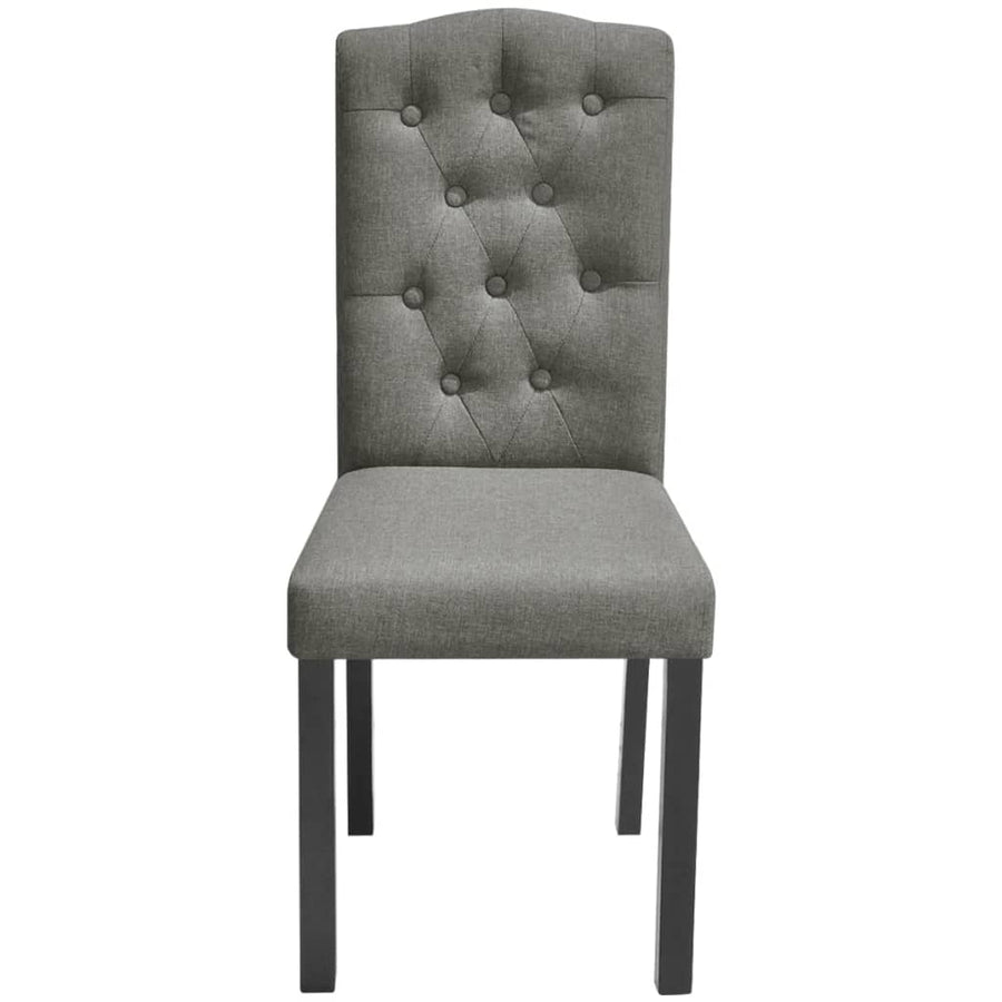 Eetkamerstoelen Stof 2 Grijs
