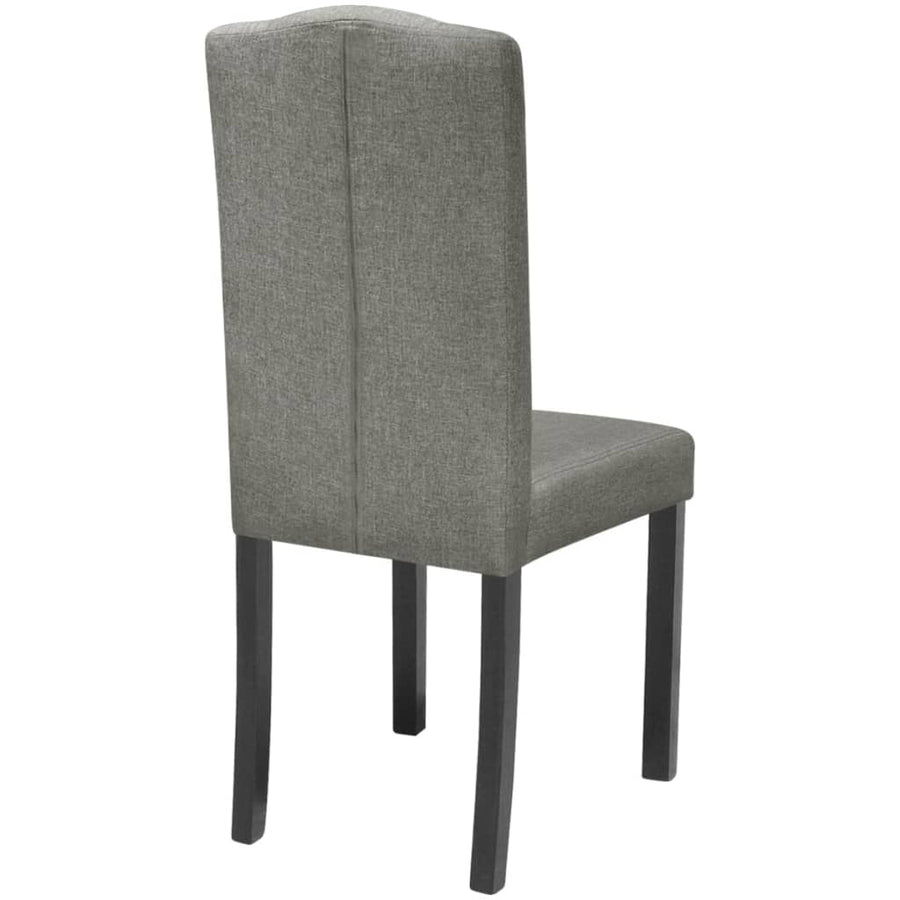 Eetkamerstoelen Stof 4 Grijs