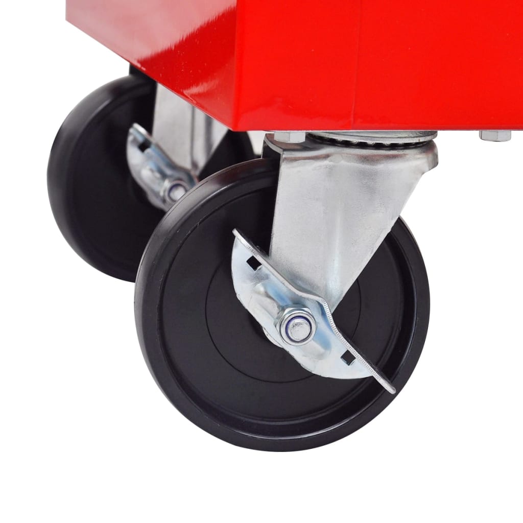 Gereedschapswagen Rood 5 lades