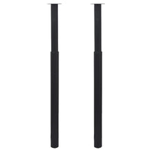Tafelpoten Telescopisch 70-00 Mm St 2 Zwart