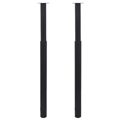 Tafelpoten Telescopisch 70-00 Mm St 2 Zwart