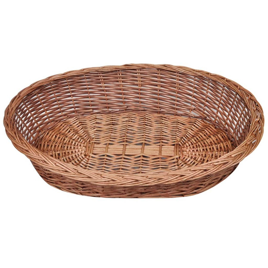 Hondenmand/Huisdierenbed Natuurlijk Wilgen 90 cm
