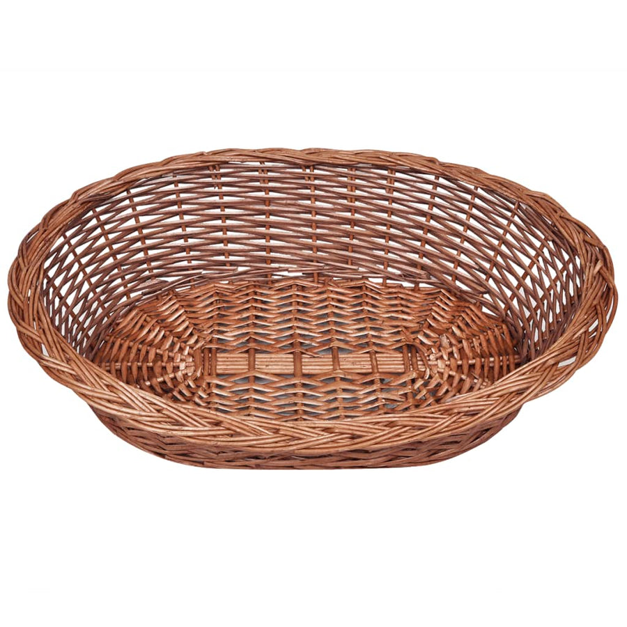 Hondenmand/Huisdierenbed Natuurlijk Wilgen 70 cm