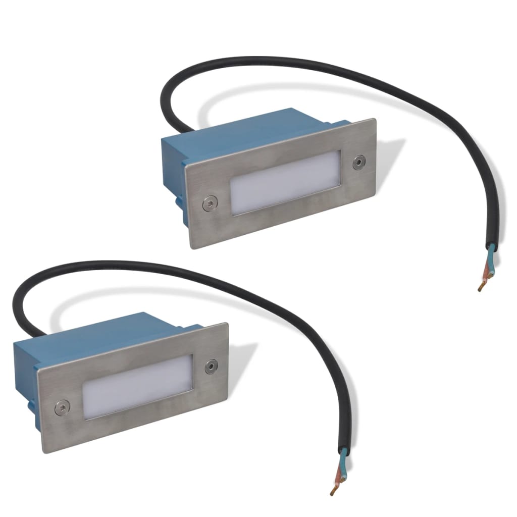 Trapinbouwspot 2 St Led 44X111X56 Mm