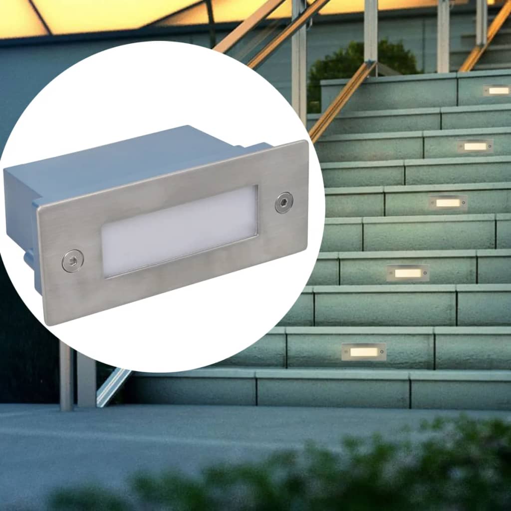 Trapinbouwspot 2 St Led 44X111X56 Mm