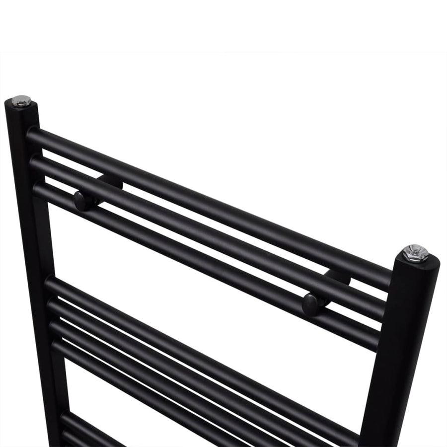Radiator / Handdoekenrek Zwart 600 x 764 mm Recht