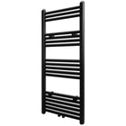 Radiator / towel rail straight 500x1160 mm black
