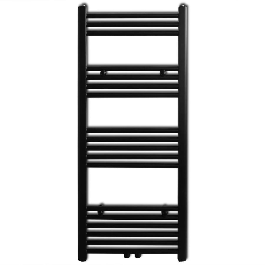 Radiator / Handdoekenrek Zwart 500 x 1160 mm Recht