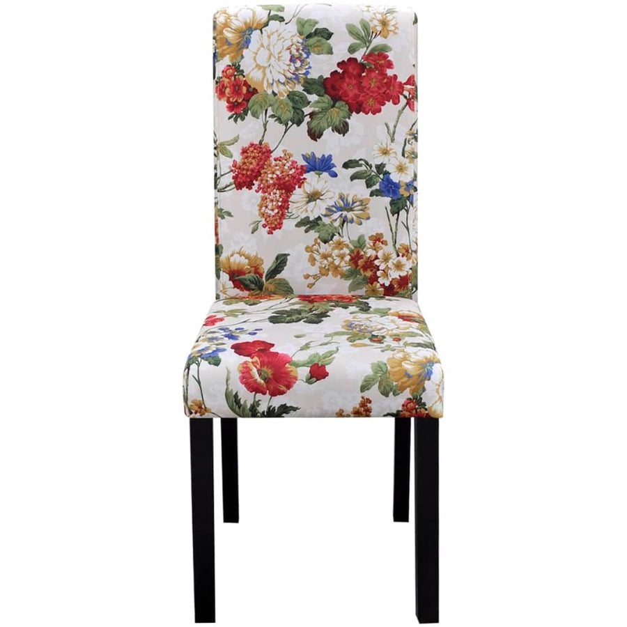 Eetkamerstoelen Stof Meerkleurig 2