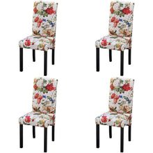 Eetkamerstoelen Stof Meerkleurig 4