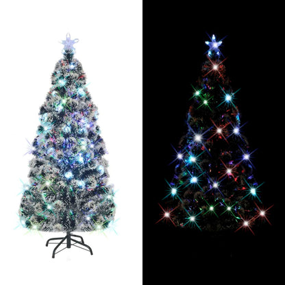 Kerstboom Met Led En Standaard 180 Cm Glasvezel 180 x 90 cm