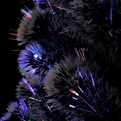 Kerstboom met LED en standaard 210 cm glasvezel