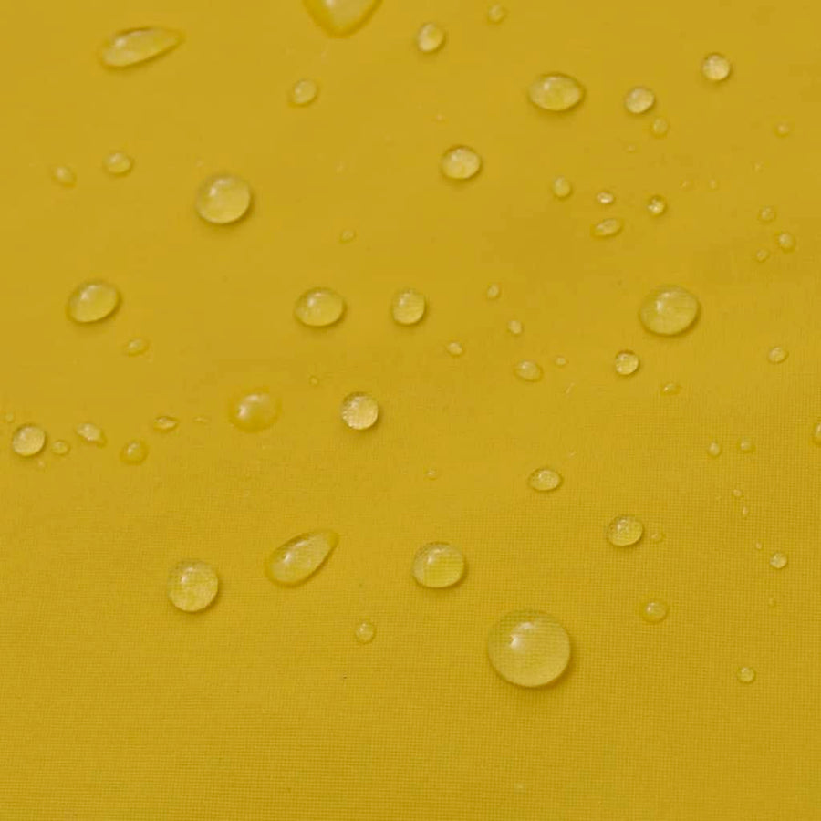Lange Regenjas Waterbestendig Zeer Stevig Met Capuchon Geel Xxl