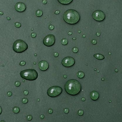 Lange Regenjas Waterbestendig Zeer Stevig Met Capuchon Groen Xl