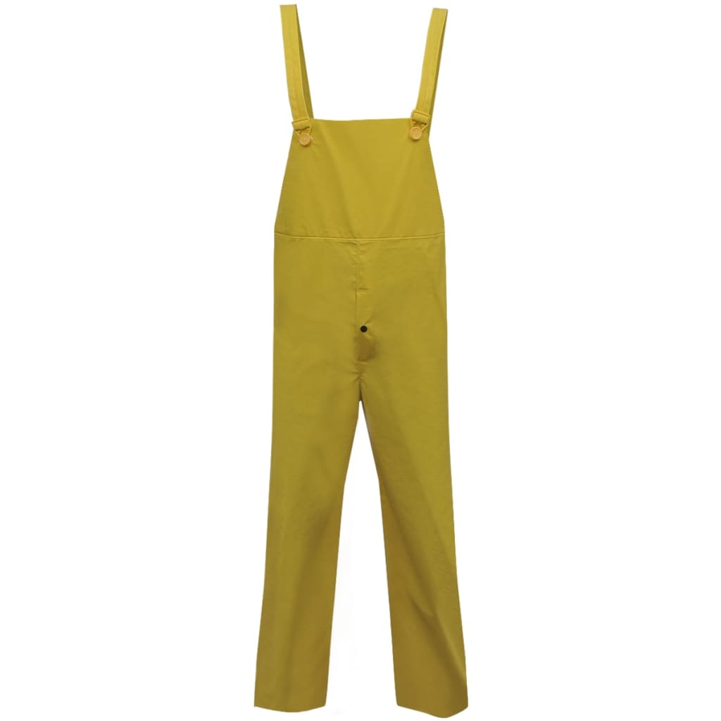 Tweedelig Regenpak Waterbestendig Met Capuchon Geel L