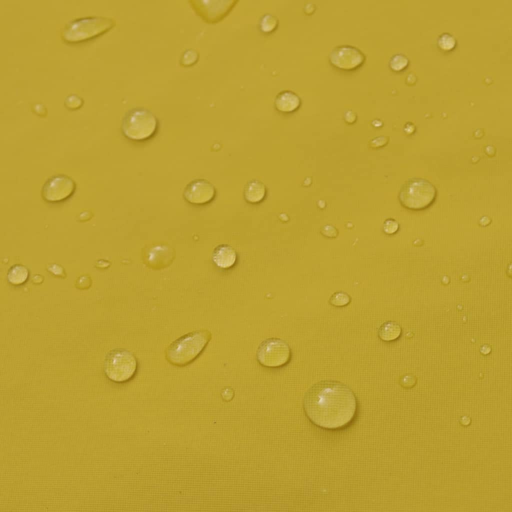 Tweedelig Regenpak Waterbestendig Met Capuchon Geel Xl