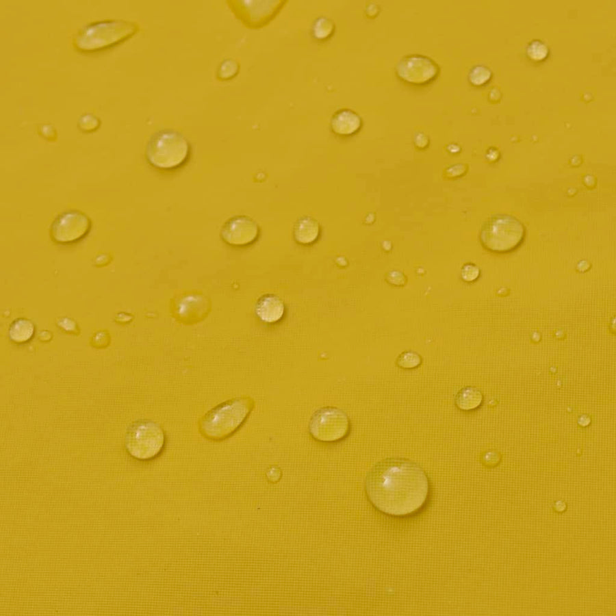 Tweedelig Regenpak Waterbestendig Met Capuchon Geel Xl