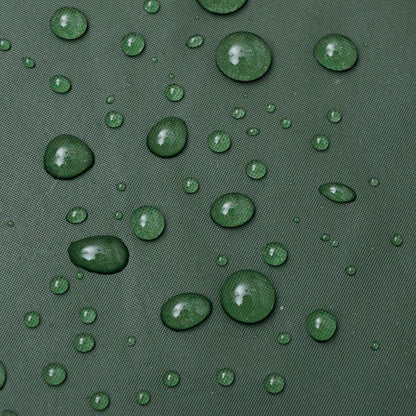 Tweedelig Regenpak Waterbestendig Met Capuchon Groen Xl