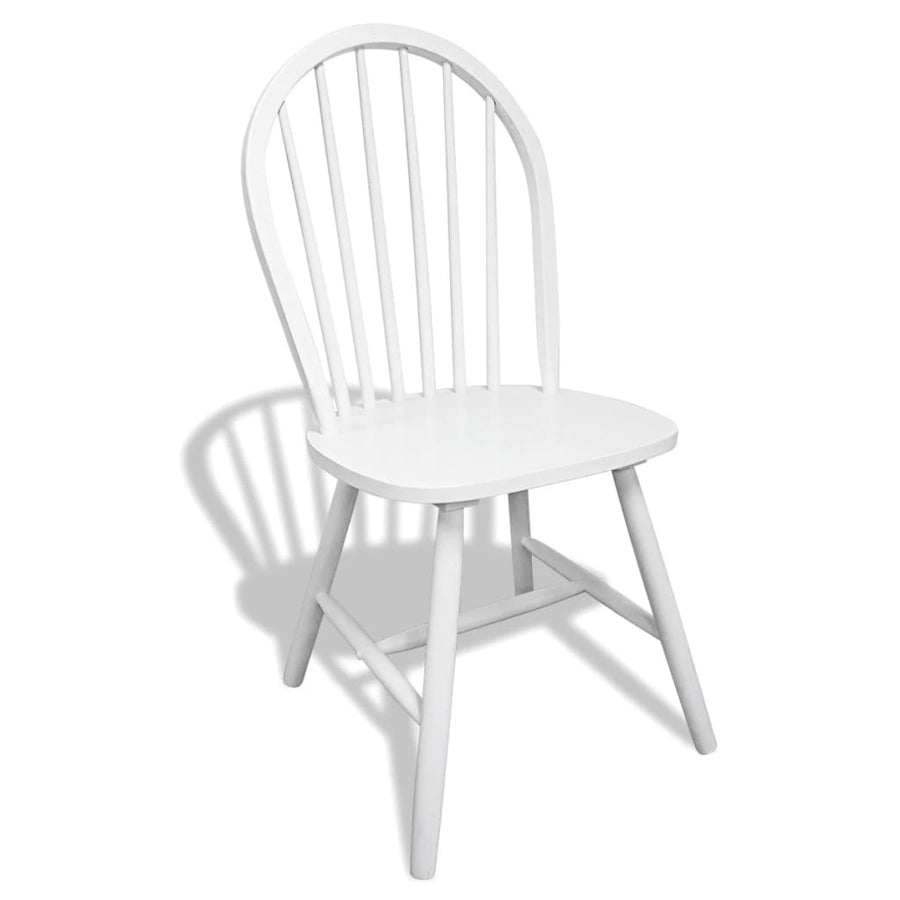 Eetkamerstoelen Massief Rubberwood 6