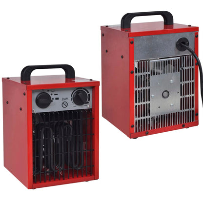 Industriële Ventilatorkachel Draagbaar 2 Kw 100 M³/U