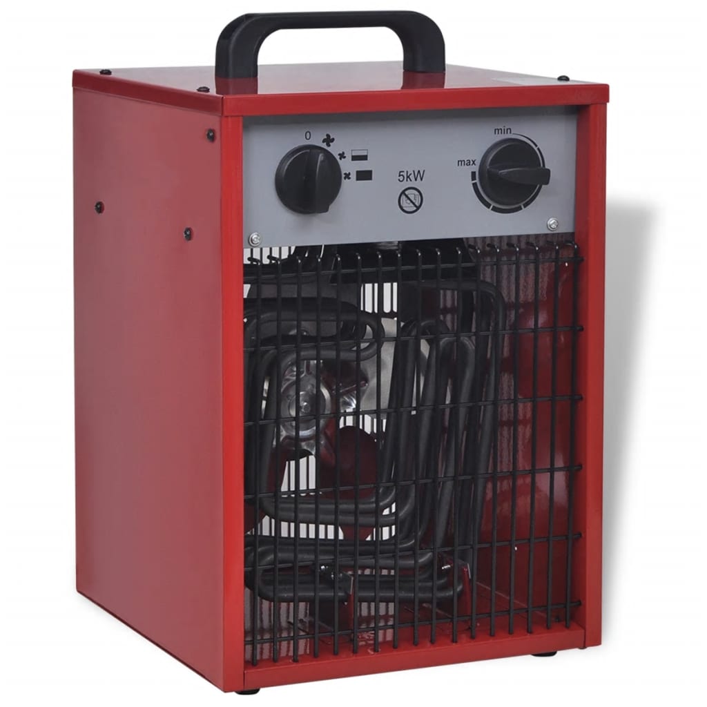 Industriële Ventilatorkachel Draagbaar 5 Kw 200 M³/U