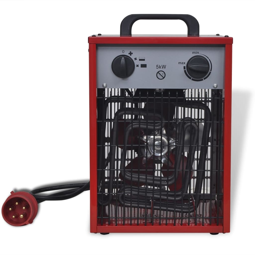 Industriële Ventilatorkachel Draagbaar 5 Kw 200 M³/U