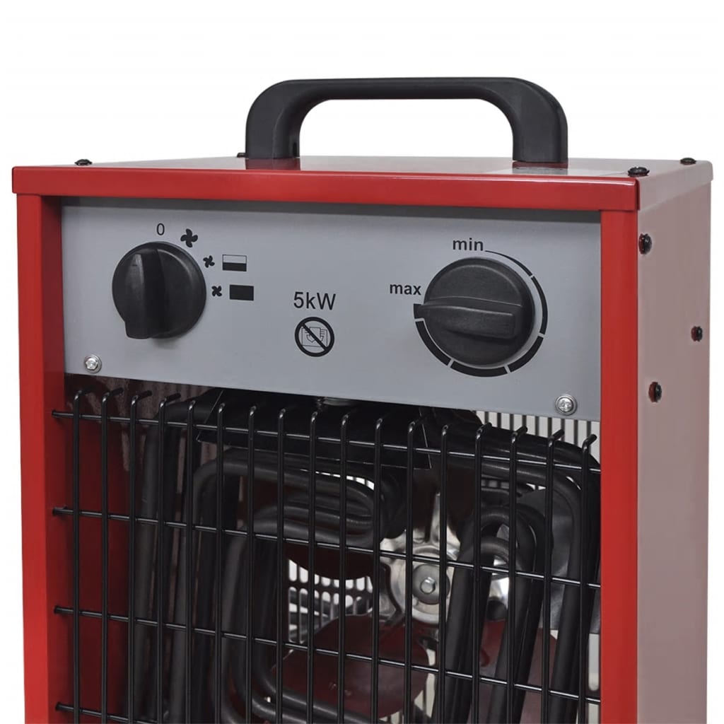 Industriële Ventilatorkachel Draagbaar 5 Kw 200 M³/U