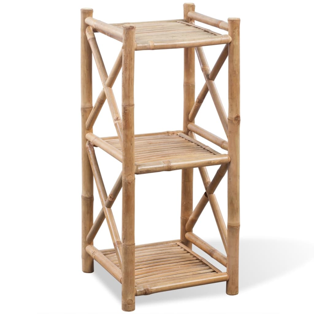 Rek Bamboe Drie Lagen 81 cm
