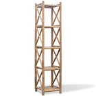 Extendable 5-layer square bamboo