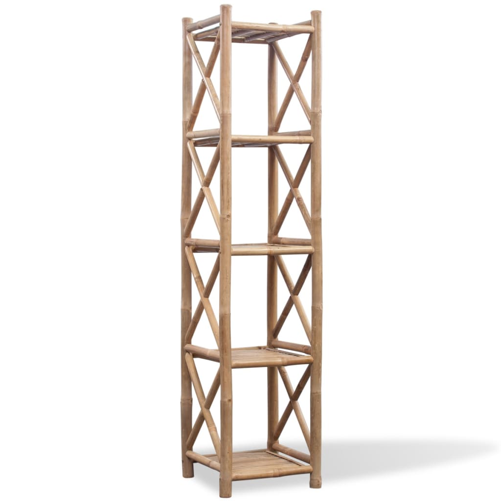 Rek Bamboe Vijf Lagen 152 cm