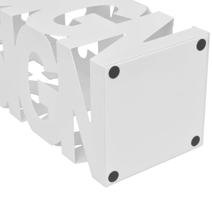 Paraplu- En Wandelstokhouder Vierkant Staal 48,5 Cm Wit Patroon 1