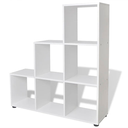 Boekenkast/Presentatiemeubel Trapvormig 07 Cm 104 x 29 x 107 cm Wit
