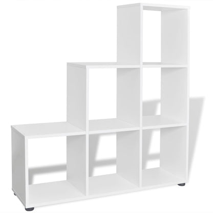 Boekenkast/Presentatiemeubel Trapvormig 07 Cm 104 x 29 x 107 cm Wit