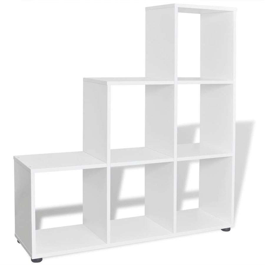 Boekenkast/Presentatiemeubel Trapvormig 07 Cm 104 x 29 x 107 cm Wit