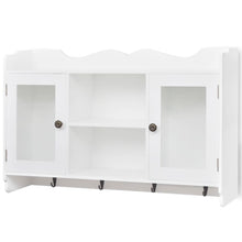 Wandschap Voor Boeken/Dvd's Mdf Wit