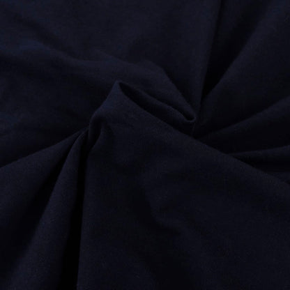 Bankhoes Stretch Zwart Katoen Jersey 1 Fauteuil